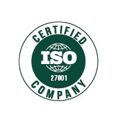ISO 27001 certification badge