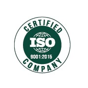 ISO 9001:2015 certification badge